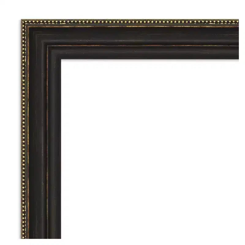 Kit per Cornice Specchio da Bagno Adesiva – Bordo Sottile Bronzo, Adatto a Specchi 60x36"