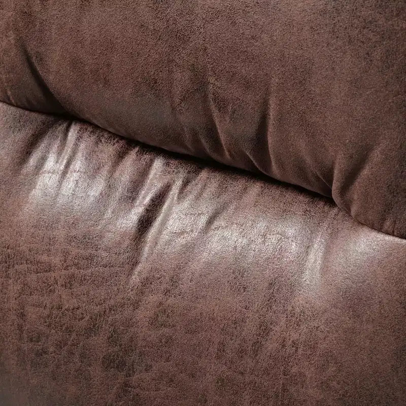 Sedia da ufficio ergonomica in finta pelle scamosciata di ispirazione vintage con braccioli regolabili e girevole