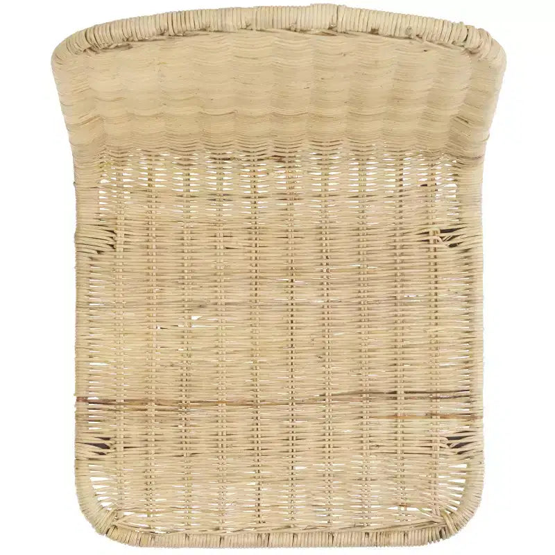Set di 2 sgabelli da banco in rattan intrecciato con gambe in metallo nero – Altezza seduta 61 cm