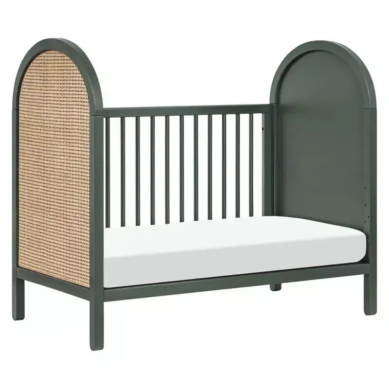 Culla convertibile 3-in-1 Boho Cane con kit di conversione per letto da bambino – GREENGUARD Gold