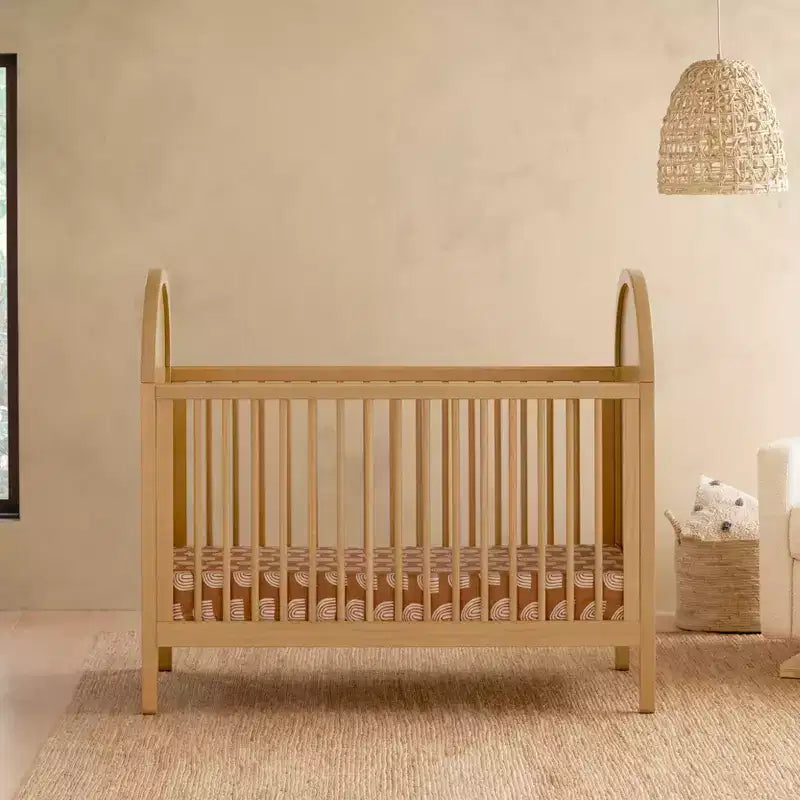 Culla convertibile 3-in-1 Boho Cane con kit di conversione per letto da bambino – GREENGUARD Gold