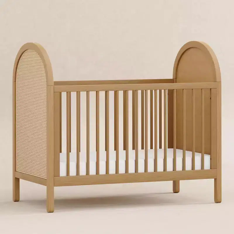 Culla convertibile 3-in-1 Boho Cane con kit di conversione per letto da bambino – GREENGUARD Gold
