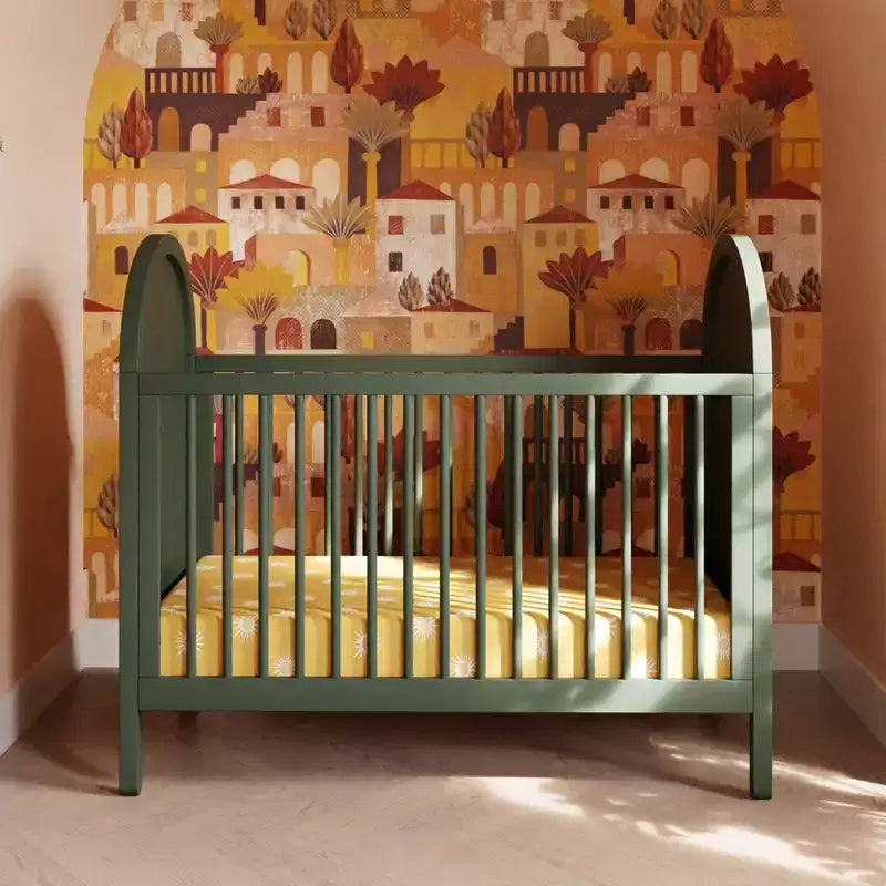 Culla convertibile 3-in-1 Boho Cane con kit di conversione per letto da bambino – GREENGUARD Gold