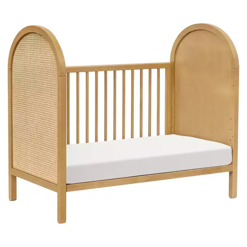 Culla convertibile 3-in-1 Boho Cane con kit di conversione per letto da bambino – GREENGUARD Gold
