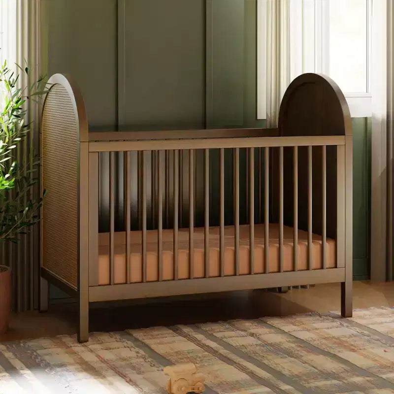 Culla convertibile 3-in-1 Boho Cane con kit di conversione per letto da bambino – GREENGUARD Gold