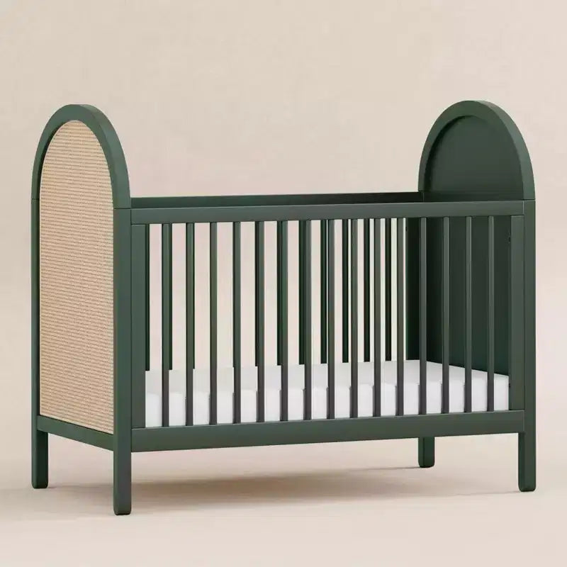 Culla convertibile 3-in-1 Boho Cane con kit di conversione per letto da bambino – GREENGUARD Gold