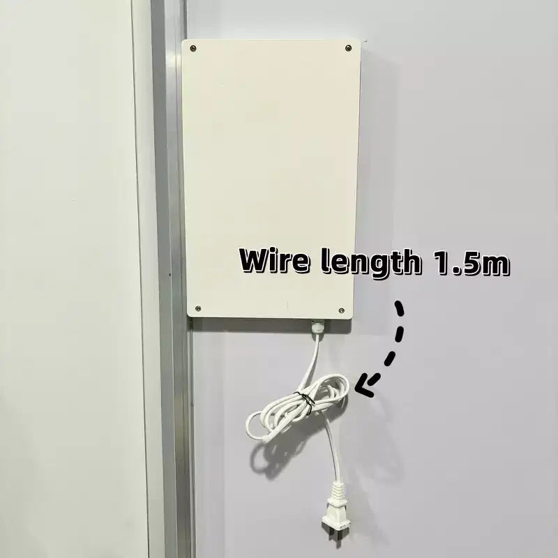 Specchio a figura intera a LED ad arco da 65" con modalità di illuminazione regolabili – Montaggio a parete moderno