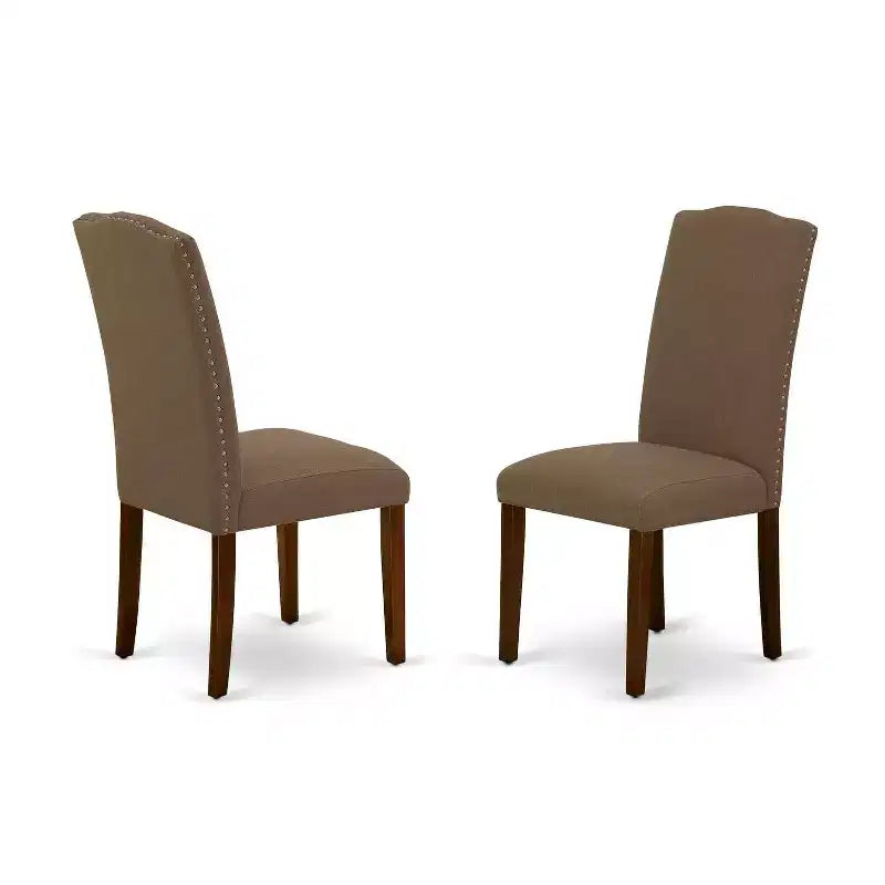 Set da Pranzo Rettangolare Stile Country Francese da 3 Pezzi con Prolunga a Farfalla – Tavolo da 48/60" e 2 Sedie