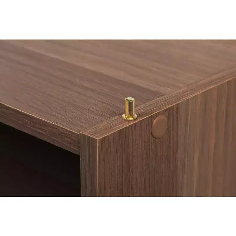Contenitore portaoggetti modulare impilabile in legno con ripiano regolabile – Organizer da scrivania impilabile